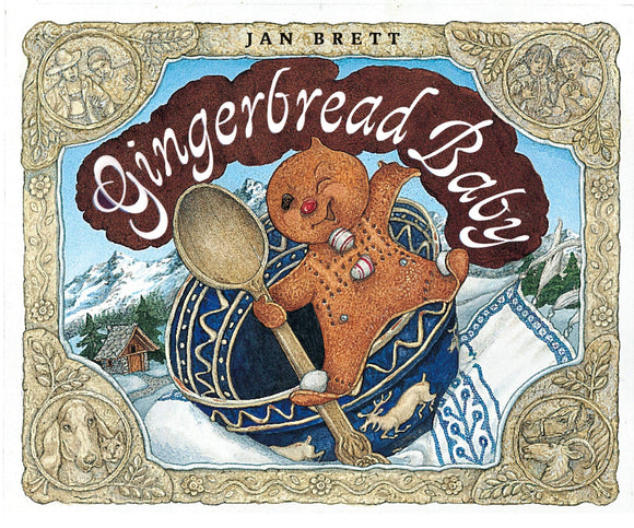 Gingerbread Baby (Used Signed Hardcover) - Jan Brett