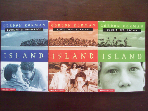 Island Bundle of 3 Books (Used Paperbacks) - Gordon Korman