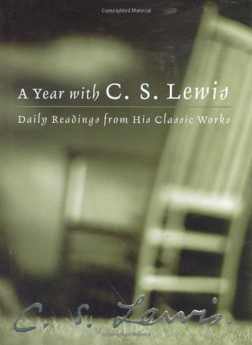 A Year with C. S. Lewis (Used Hardcover) - C. S. Lewis