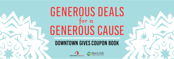 Downtown Gives coupon books