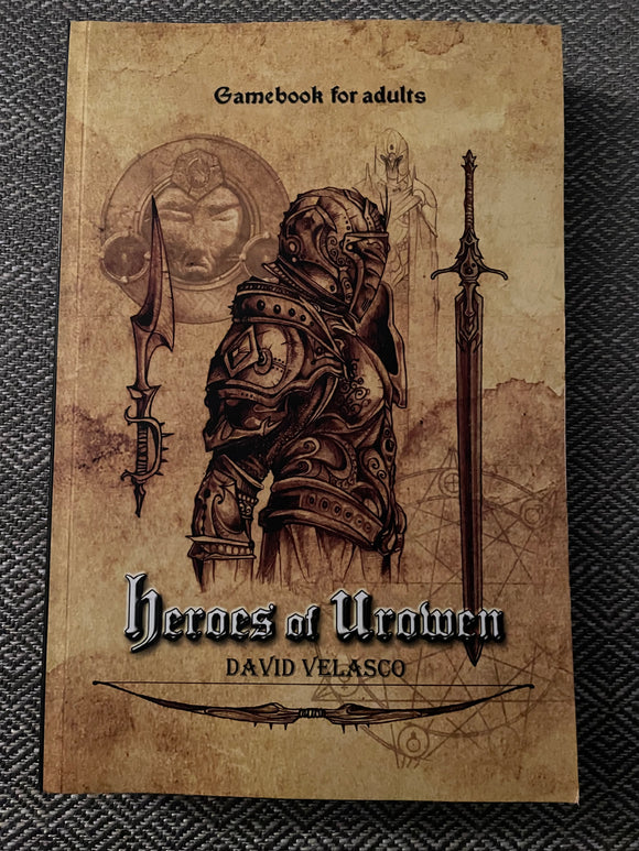 Heroes of Urowen - David Velasco (1st Ed, Gamebook)