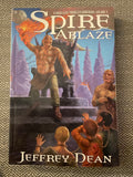 Spire Ablaze:  A Road Less Traveled Gamebook #2 - Jeffrey Dean (1st Ed)