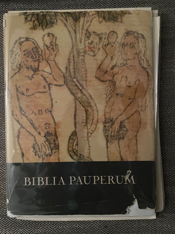 Biblia Pauperum (Used Hardcover) - Corvina Press (Vintage, 1967)