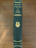 Mark Twain 2 Book Set - Connecticut Yankee, Life on the Mississippi (Vintage, 1917)