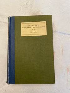 History of the Twelve Caesars - Suetonius (Vintage, first edition)