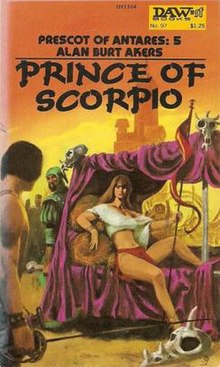 Prince of Scorpio - Alan Burt Akers (1st Printing, 1974)