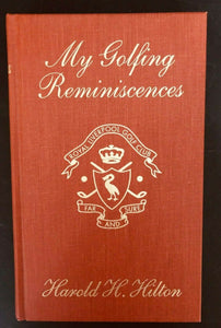 My Golfing Reminiscences (Used Book) - Harold H. Hilton