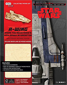 IncrediBuilds: Journey to Star Wars: The Last Jedi: A-wing Deluxe Book and Model Set: (New)