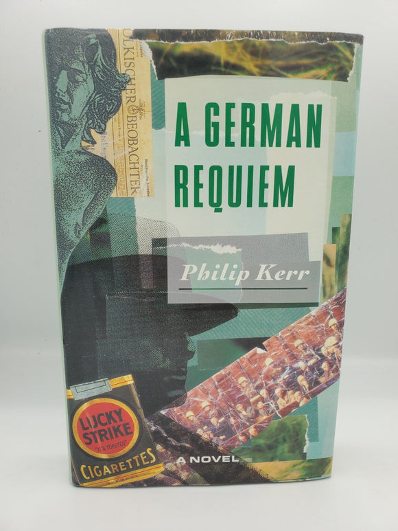 A German Requiem (Used Hardcover) - Philip Kerr (1st UK Edition, 1991, HCDJ)