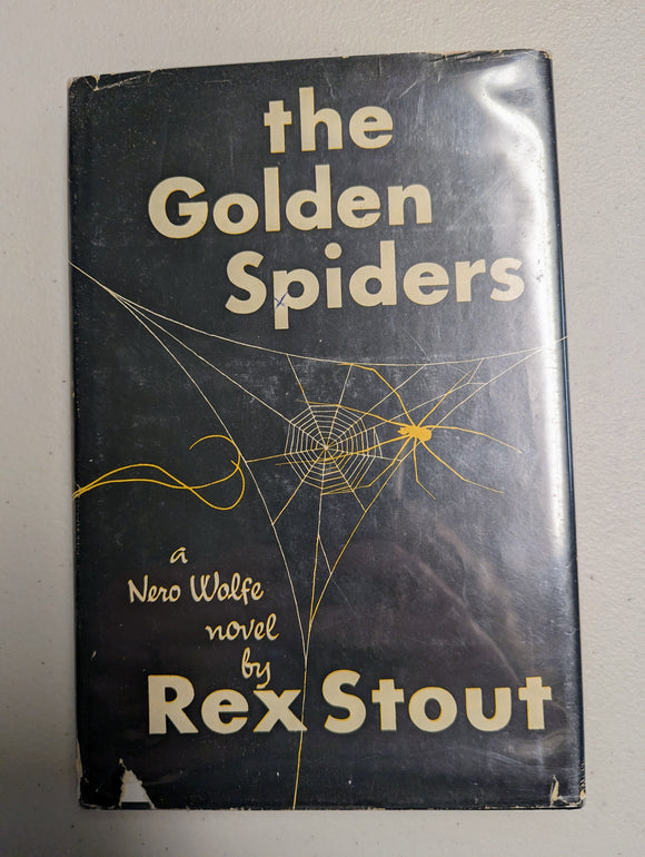 The Golden Spiders (Used Hardcover) - Rex Stout (Book Club Edition)