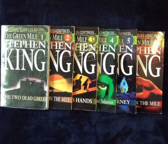 Green Mile 6-Part Set (Used Mass Market Paperbacks) - Stephen King