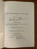 The Truth About Wyatt Earp (Used Hardcover)  - Richard E. Erwin (Signed, 1st Edition)
