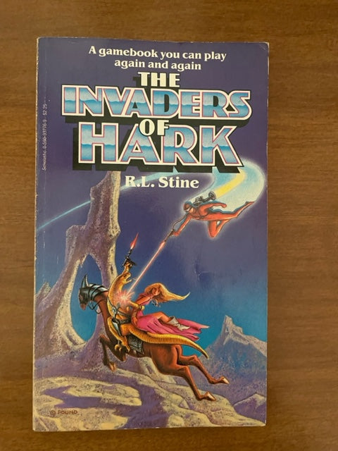 The Invaders of Hark - R.L Stine (Vintage, 1985, Role Playing)