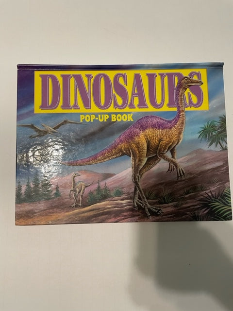 Dinosaurs: Pop up Book - Grandeums (Set of 2, Vintage, 1997)
