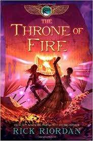 The Kane Chronicles The Throne of Fire (Used Hardcover) - Rick Riordan