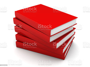 Decor Color Bundled Books (Red or Black)