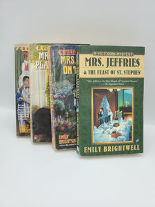 Mrs. Jeffries Bundled Lot - Emily Brightwell (4 Paperbacks)