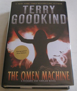 The Omen Machine - Terry Goodkind (Signed, 1st Ed)