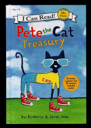 Pete the Cat Treasury I Can Read! My First Reading (Used Hardcover) - Kimberly & James Dean