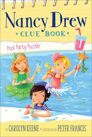 Nancy Drew Clue Book #1:  Pool Party Puzzler (Used Paperback) - Carolyn Keene