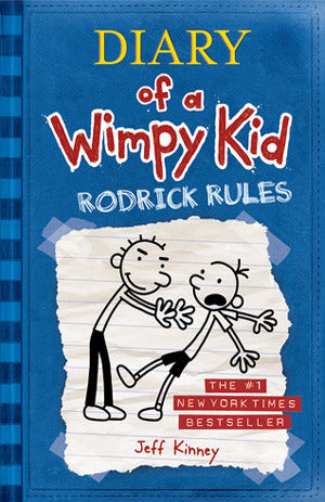 Diary of a Wimpy Kid Rodrick Rules (Used Hardcover)  - Jeff Kinney