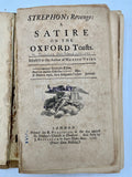 Strephon's Revenge: A Satire on the Oxford Toafts (Used Hardcover) - Nicholas Amhurst (Rare, 1718)