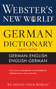 Webster's New World German Dictionary, Concise Edition (Used Book) -  Merriam-Webster